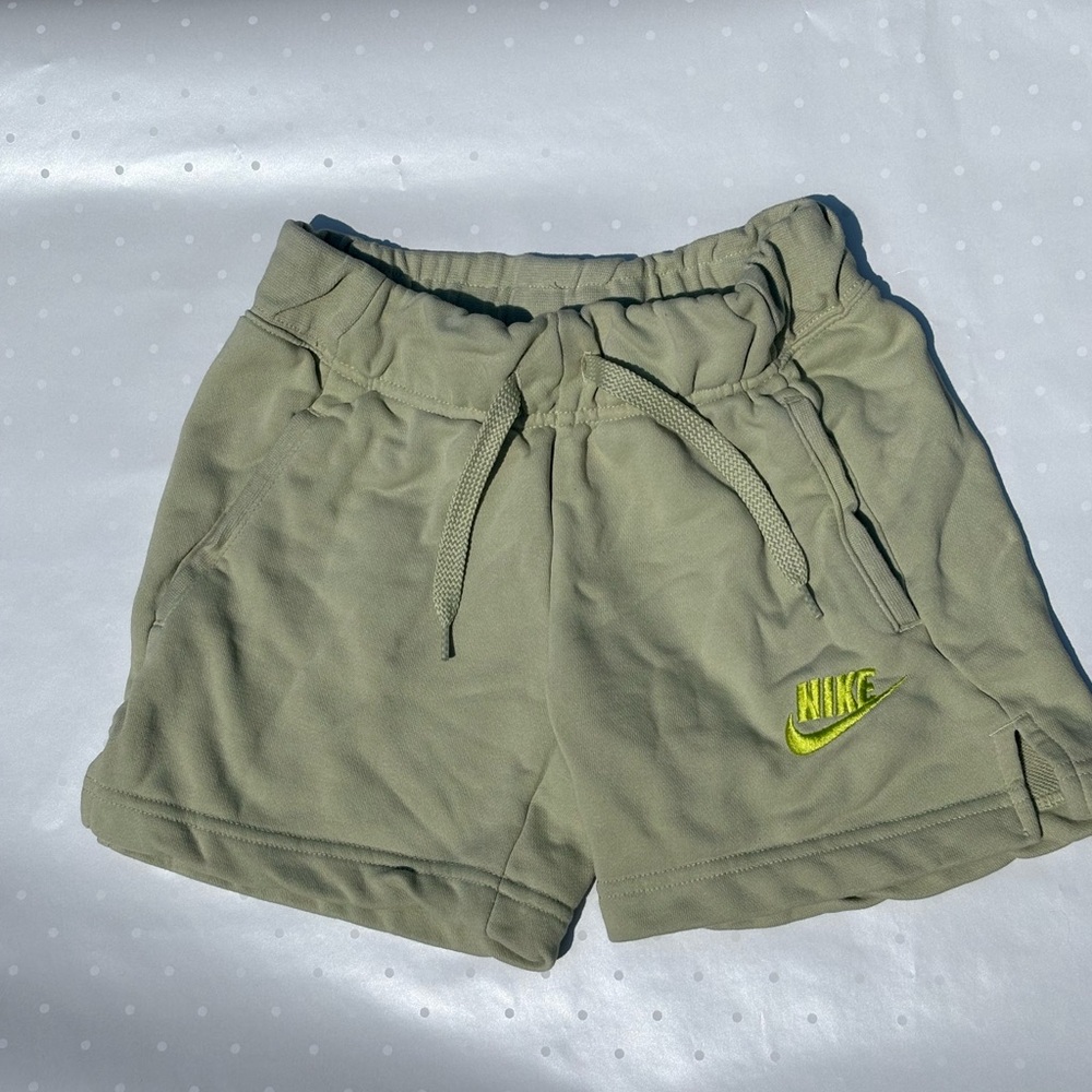 Nike Green Athletic Shorts
